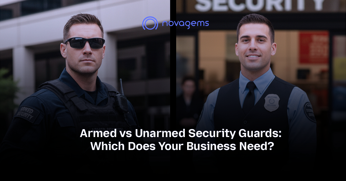 Armed vs. Unarmed Security Guards: Which Does Your Business Need?